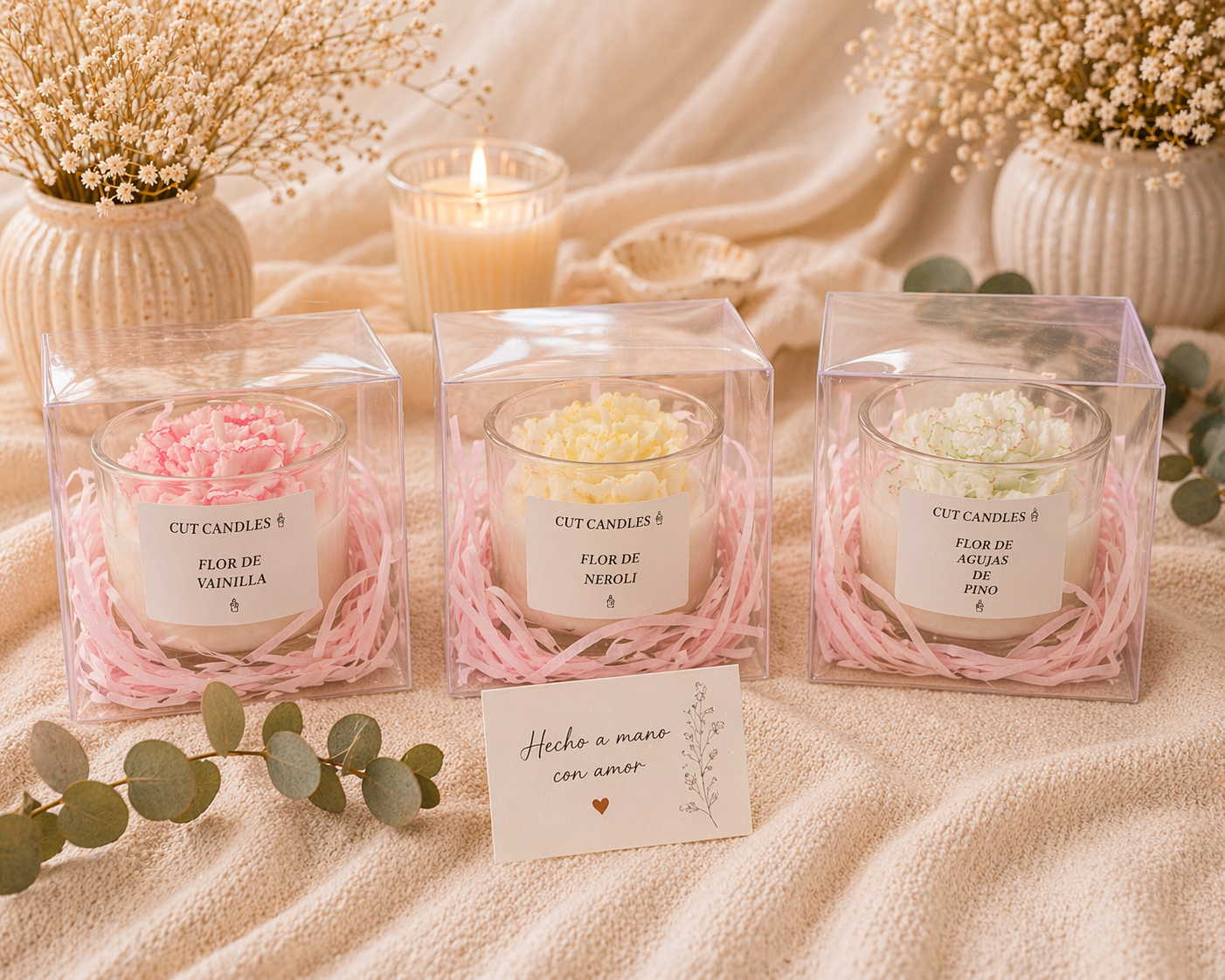 Handgefertigte Wax Melts von Cut Candles, mit Liebe gemacht