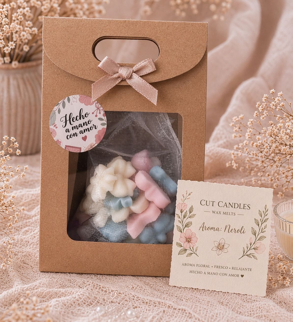 Süßes Neroli — Cut Candles