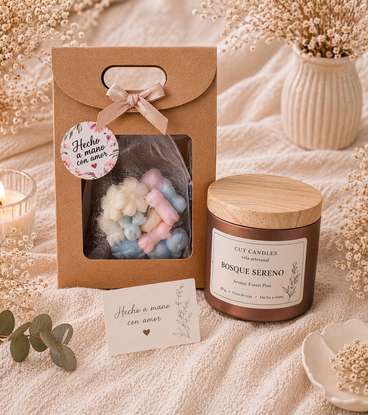 Geschenkset — Cut Candles