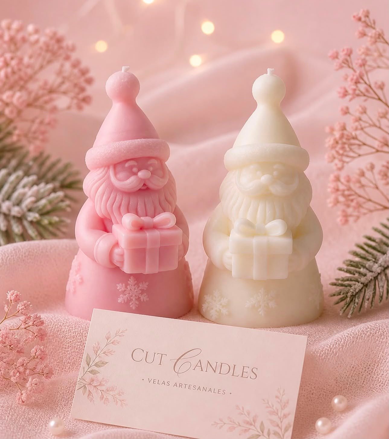Weihnachtsmann - Cut Candles