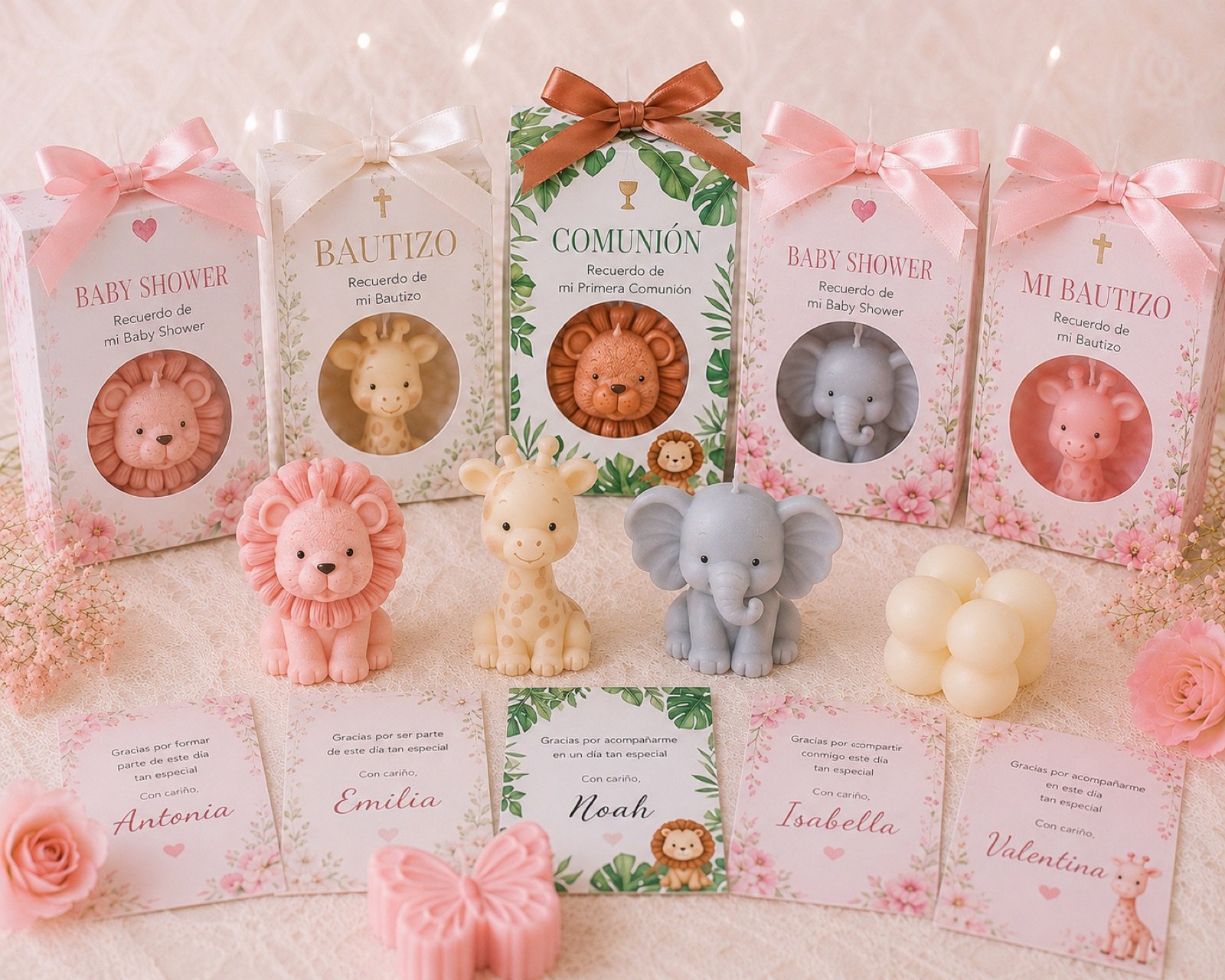 Amiguitos de la Selva - Cut Candles